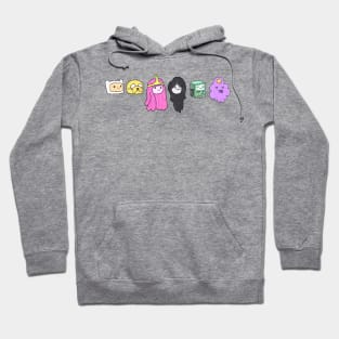 Adventure Time Headshot Lineup Hoodie